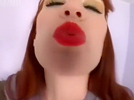 Giantess Natalie Kiss Shrink Pov...