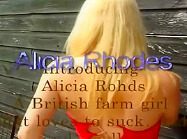 Big breasted blonde alicia rhodes enjoys...