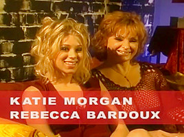 Young katie morgan and rebecca bardoux...