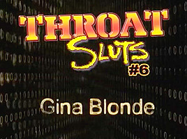 Gina blonde blowjob, 69...
