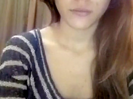 Amazing Cute College Girl Latina Bating On Webcam...