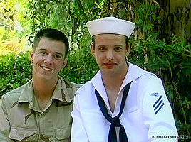 Military boys cock jeremy haynes and...