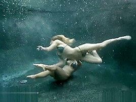 Ali may leigh the triangle underwater...
