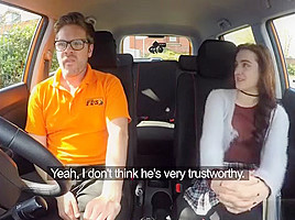 Pretty Teen Student Lola Rae Boned By Her Driving Instructor...