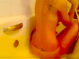 Immature Webcam Cutie In The Shower...