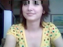 Mom catches daughter sucking webcam...