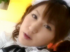 Mizuki hana in french maid costume...