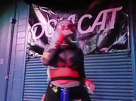 Doja cat thicc twerking on stage...