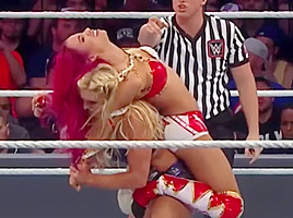 Sasha Banks WWE Anal Dildo