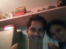 Indian couple blowjob n webcam fun...