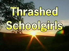 Naughty novac sisters thrashed schoolgirls...