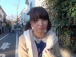 Crazy japanese chick in horny public,...