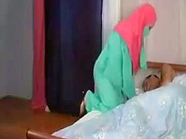 Muslim Woman Wakes Him Up To Fuck...