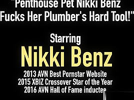 Penthouse pet plumbers hard tool...