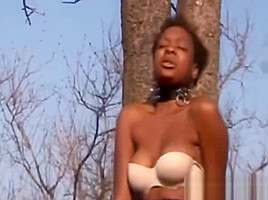 Hot african babe tortured and pounded...