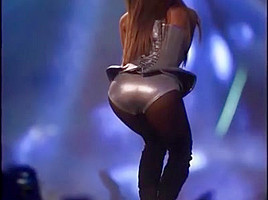 Ariana Grande, dance, ass and cum tribute collection