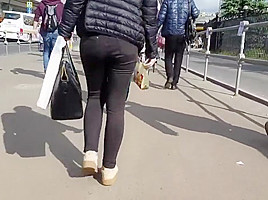Sexy russian ass in black jeans...