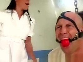 Nurse is horny flogs and slaps...