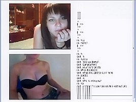 2 Lebsian Masturbate On Webcam Omegle Chatroulette...