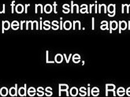 Goddesss Rosie Reed Fetish...