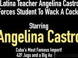 Latina teacher angelina castro...