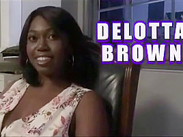 Delotta brown big natural black boobs...