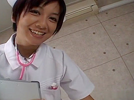 Nurse meguru kosaka gives job...