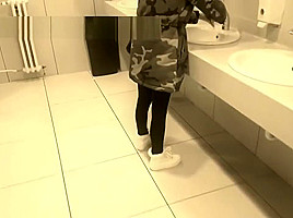 Pissing At Public Toilet Laura Fatalle...