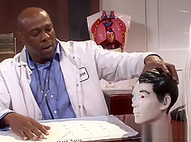 Nympho Milf Checked Out By Big Black Doctor...