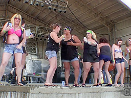 Sporty Young Girls Wet Tshirt Boob Contest At Abate 2014 Algona Iowa Nebraskacoeds...