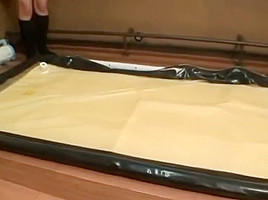 Experience Of High School Girls Suffocating In Vacuum Bed...