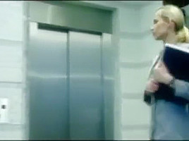 Sophie evans elevator and perfect facial...