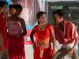 Tamilnadu Girls Indian 19 Years Old Night Songswith Boy Dance F...