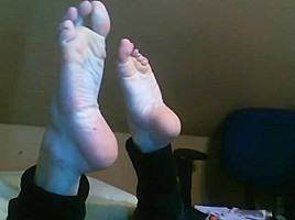Soles pose wrinkled soles size 8...