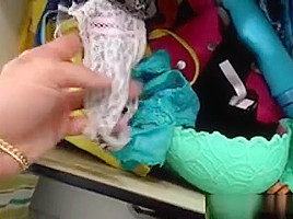Landlord gets caught sniffing panties by...