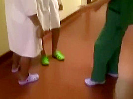 Jade the nurse clog thief tickle...