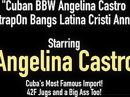 Angelina castro strapon bangs latina cristi...