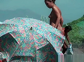 Real young beach nudist voyeur video...