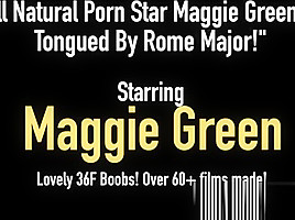 All Natural Porn Star Maggie Green Is Tongued By Rome Major...