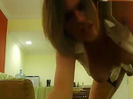 Local amateur canadian maid getting banged...