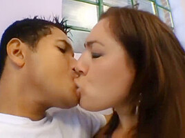Brazilian kissing and handjob...