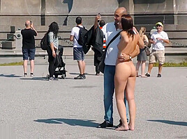 Nice Nude In Public...