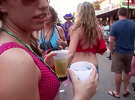 Flashing At Day Party...