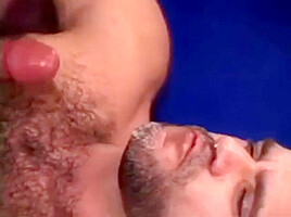 Two Hairy Muscled Wrestling Daddies Get Gangbanged Raw...