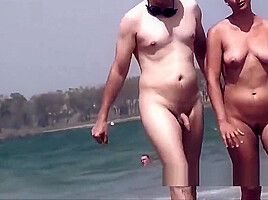 Nudist milfs beach life spy...