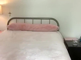 Young blonde fucks herself until she...