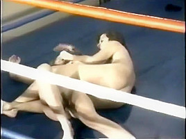 Gorgeous nude wrestling...