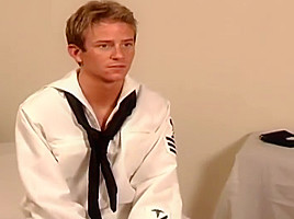 Cute navy twink nurse...