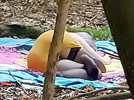 Found Sleeping Teen In Nylon Stockings In Forest And Filled Her With My Cum...