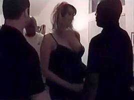 Blonde White Hotwife Gets Gangbanged By Blacks Wife Cuckold Place Tube...